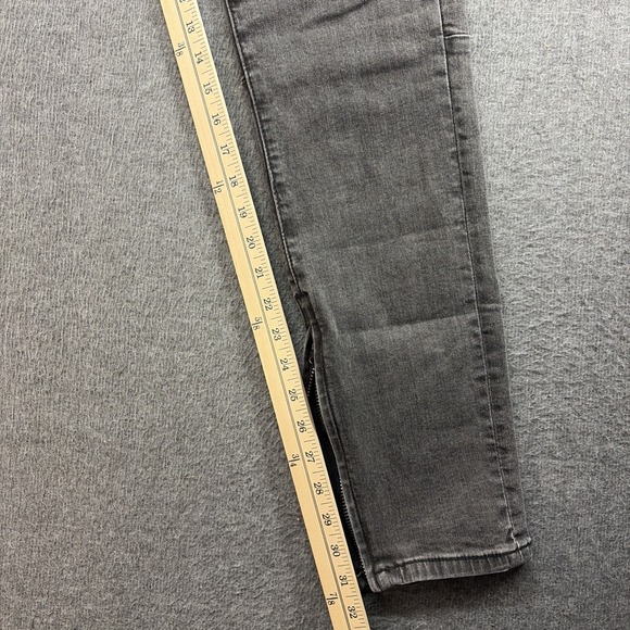 MNML SLIM JEANS ANKLE ZIP Men's Size 33 Black - Picture 7 of 8
